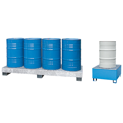 Gefahrstofflagerung unter Dach