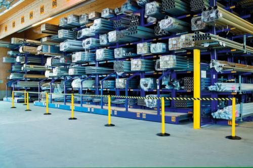 Gurtpfosten Safety mit 1 oder 2 Gurten