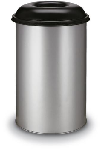 Selbstlöschender Papierkorb aus Stahl