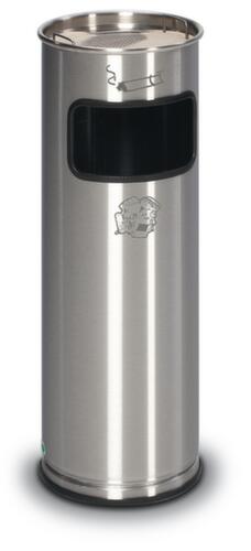 Edelstahl-Kombiascher