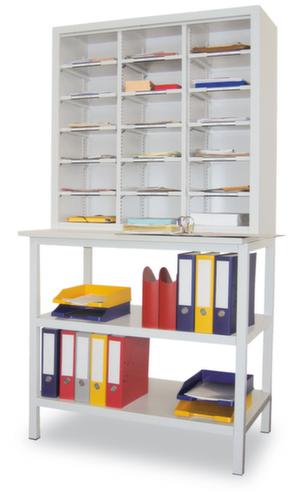 PAVOY Sortierregal Basis RAL7035