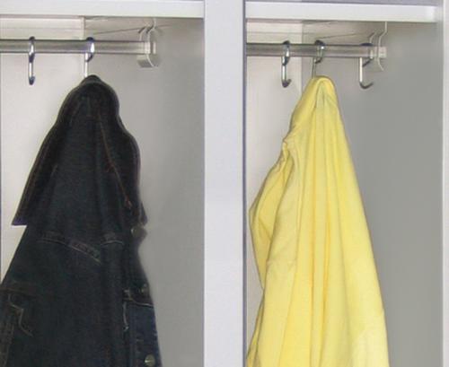 PAVOY Z-Garderobenschrank Basis lichtgrau