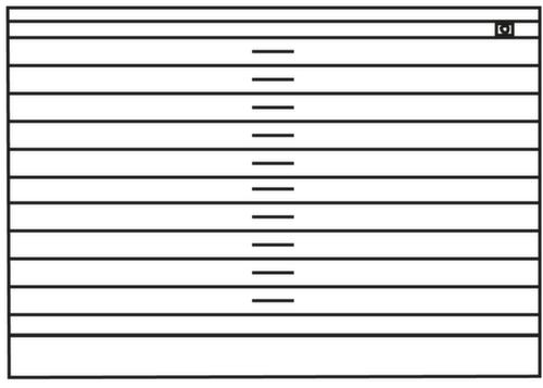 C+P Flachablageschrank für DIN A1 oder DIN A0