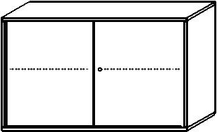 Gera Büro-Flügeltürenschrank Pro