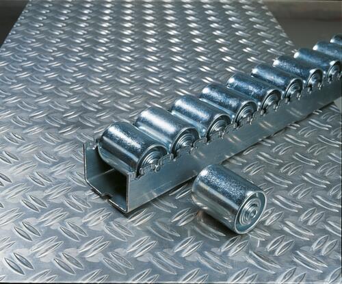 Rollenleiste in schwerer Bauart