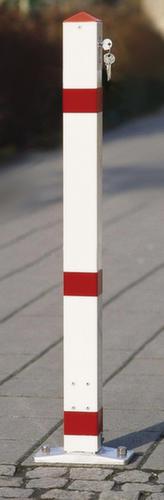 Sperrpfosten mit spitzem Kopf