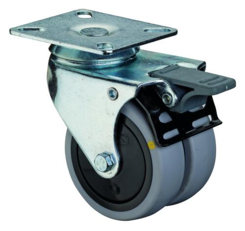 BS-ROLLEN Antistatisches Gummi-Rad