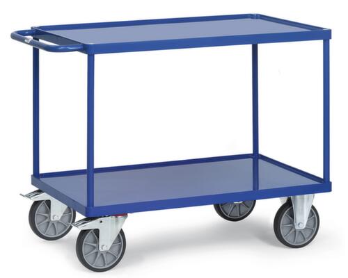 fetra Tischwagen mit Stahl-Etagen