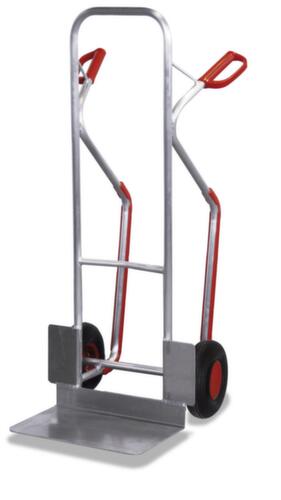 VARIOfit Alu-Kufenkarre mit extra großer Schaufel