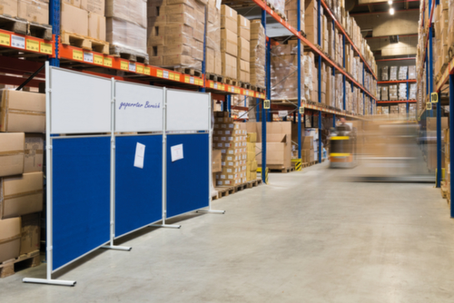 Franken 2 Lenkrollen mit Feststellern für Stellwand