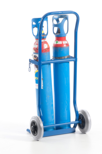 Rollcart Flaschenkarre, für 2x10 l Flasche, TPE-Bereifung