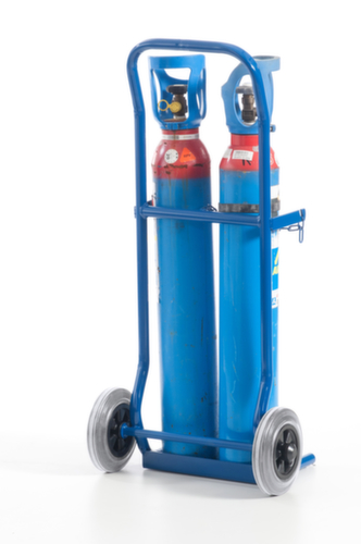Rollcart Flaschenkarre, für 2x10 l Flasche, TPE-Bereifung