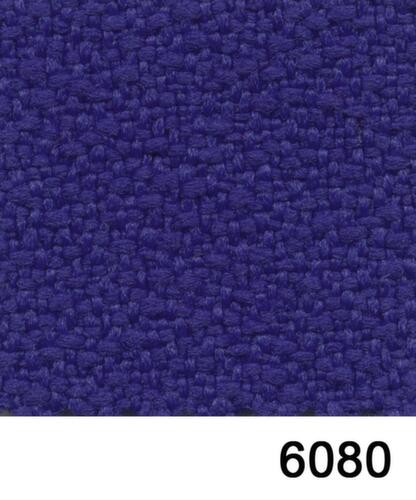 Holzschalenstuhl mit verchromtem 4-Fußgestell