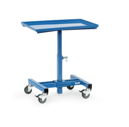 fetra Materialständer mit Rasterhöhenverstellung, Traglast 150 kg, Höhe 524 - 774 mm