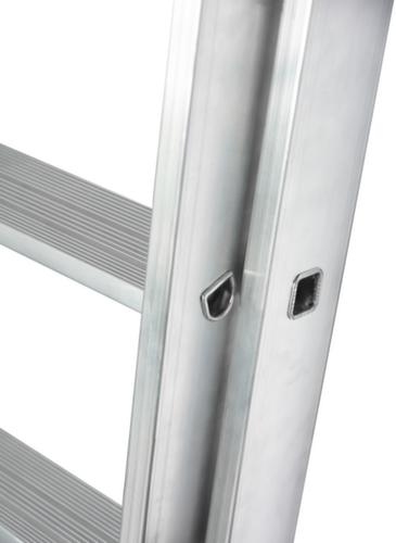 Krause Vielzweckleiter STABILO® Professional +S, 3 x 8 rutschsicher profilierte Sprossen und Stufen