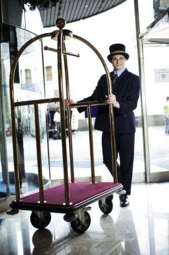 BS-ROLLEN Elastik-Vollgummi-Schwerlastrad bis 550 kg Traglast