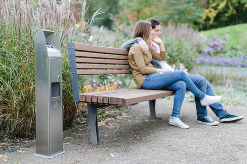 Edelstahl-Kombiascher BLOCK