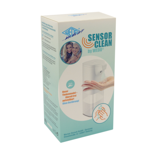 WEDO Desinfektionsmittelspender SENSOR CLEAN, mit Infrarotsensor
