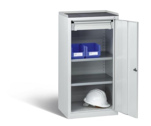 C+P Beistellschrank ERGO lichtgrau mit Schublade und 2 Böden