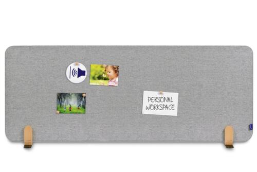 Legamaster Schallabsorbierende Tischtrennwand ELEMENTS