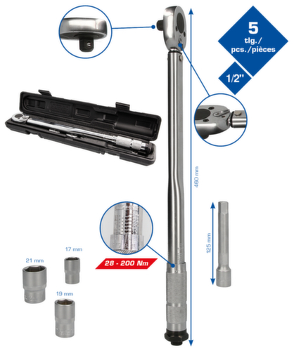 Brilliant Tools Drehmomentschlüssel-Satz