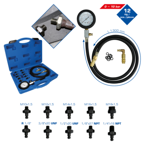 Brilliant Tools Öldruck-Tester-Satz