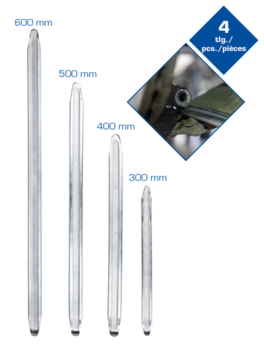 Brilliant Tools Reifen-Montiereisen-Satz