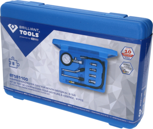 Brilliant Tools Kompressionstester-Satz für Benzin Motoren