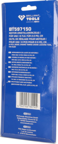 Brilliant Tools Motor-Einstellwerkzeug-Satz für VAG 1.4