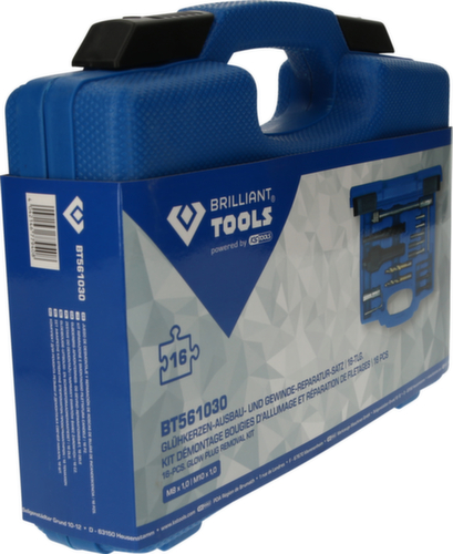 Brilliant Tools Glühkerzen-Ausbau- und Gewinde-Reparatur-Satz