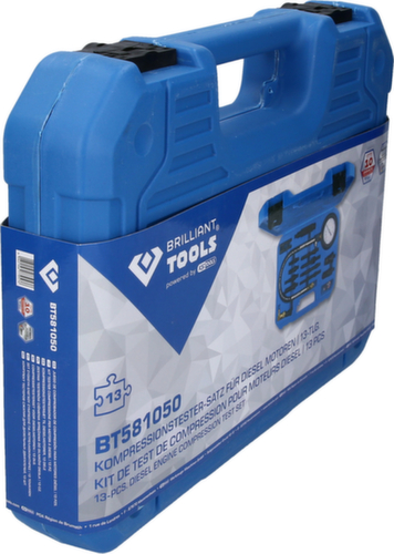 Brilliant Tools Kompressionstester-Satz für Diesel Motoren