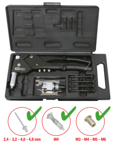 KS Tools Universal-Handnietzangen-Satz