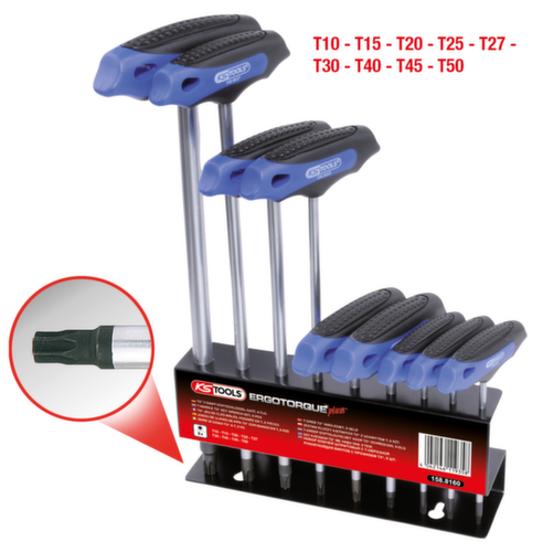 KS Tools T-Griff-Torx-Winkelstiftschlüssel-Satz