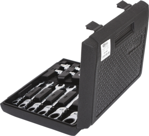 KS Tools GEARplus Gelenk-Ratschenringmaulschlüssel-Satz