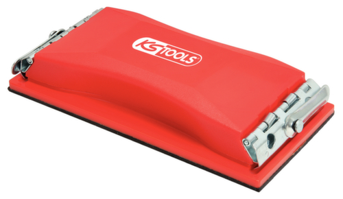 KS Tools Schleifklotz mit Moosgummiaufnahme