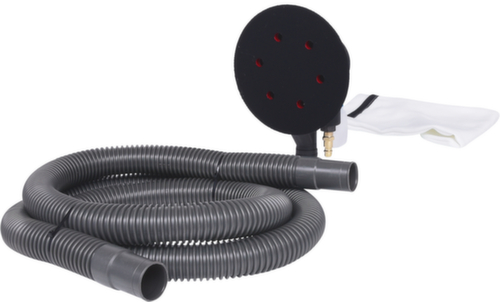 KS Tools Grobschliff-Druckluft-Excenterschleifer mit Staubabsaugung