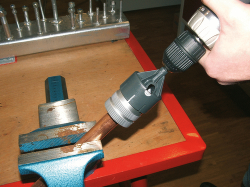 KS Tools Adapter für Rohr-Entgrater