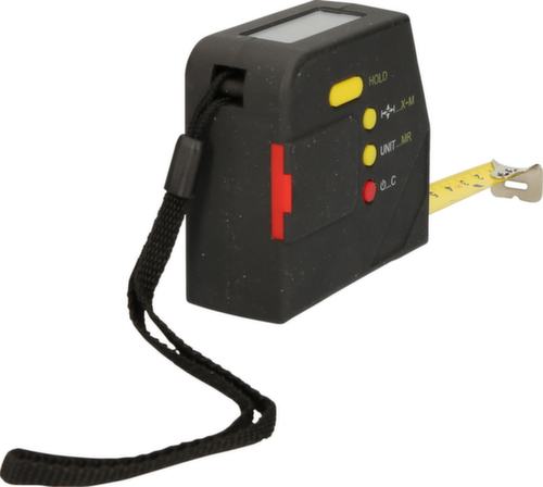 KS Tools Elektrisches Bandmaß mit Feststeller und Gürtelclip
