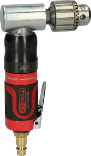KS Tools 3/8"SlimPOWER Mini-Druckluft-Winkelbohrmaschine