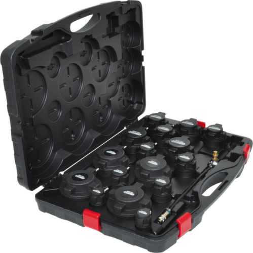 KS Tools Turbolader-Ladeluft-System-Prüfkoffer-Satz