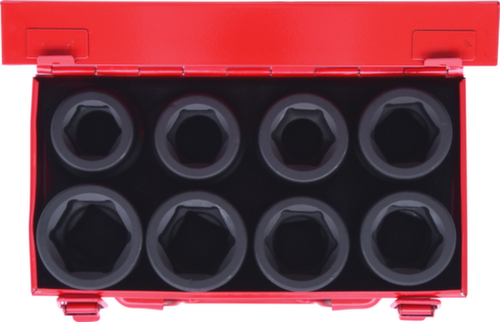 KS Tools 1" Sechskant-Kraft-Stecknuss-Satz
