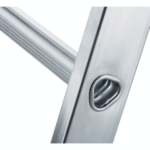 ZARGES Mehrzweck-Teleskopleiter Skymaster DX, 3 x 12 Dreieckssprossen