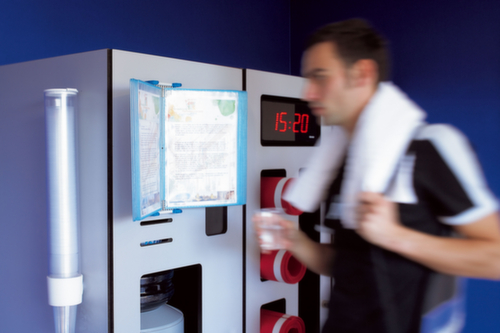 tarifold Wand-Sichttafelsystem Candy Line mit 10 Sichttafeln