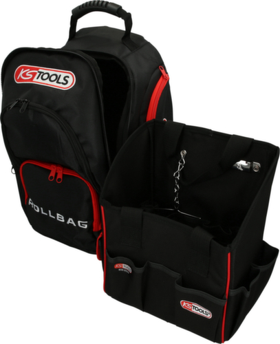 KS Tools SMARTBACKPACK Rucksack Teleskop-Trolley
