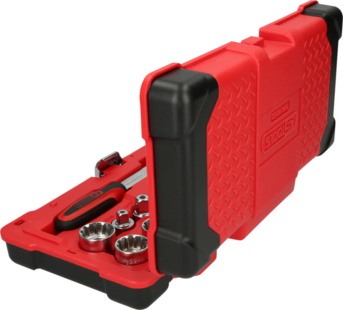 KS Tools 3/8"+1/2" TRIPLEplus Durchgangs-Steckschlüssel-Satz