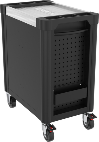 KS Tools PERFORMANCEplus P10 SCHWARZ/ROT Werkstattwagen mit 8 Schubladen