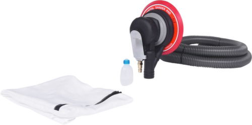 KS Tools Grobschliff-Druckluft-Excenterschleifer mit Staubabsaugung