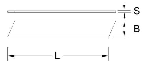 KS Tools Abbrechklingen 0,5x18x100 mm