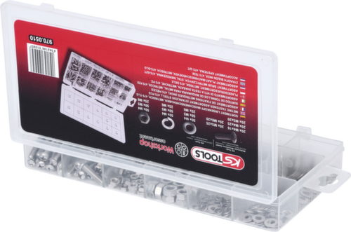 KS Tools Sortiment Linsenkopf-Maschinenschrauben