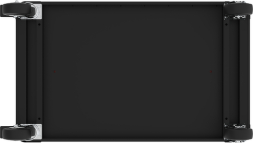 KS Tools PERFORMANCEplus P20 SCHWARZ/ROT Werkstattwagen mit 8 Schubladen